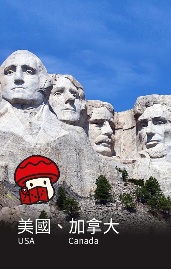 美國 & 加拿大 4G 數據