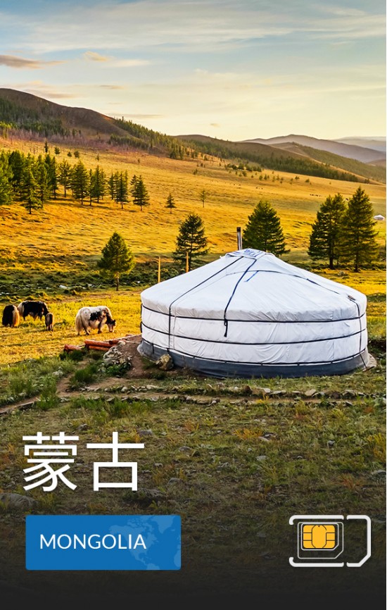 蒙古 - 高速 3G 數據 